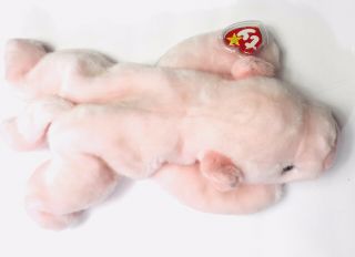 Ty Beanie Buddy Squealer Pink Pig Plush 1998 15 "