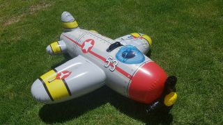 Inflatable Intex Airplane Float Ride On Pool Toy