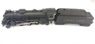 Lionel Postwar 2 - 6 - 4 Steam Locomotive 2036 And Whistle Tender Lionel Lines 6020w