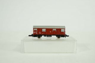Marklin Z Gauge Mini - Club Db German Railway Red Goods Wagon Item 8605