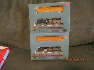 Price Lowered Union Pacific Fa1/fb1 Pre Owned Set Proto 2000 Diesel Locomotives