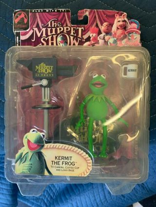 2002 Palisades Muppet Show Series One 1 Kermit The Frog Normal Figure Moc 1
