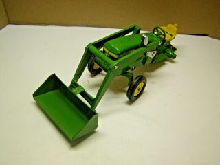 Toy Ertl John Deere 2440 Tractor With Front Loader 1/16 Scale