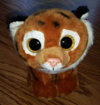 Ty Tiggs The Tiger Beanie Boo Babies Stuffed Animal Cute Tiger Plush Toy