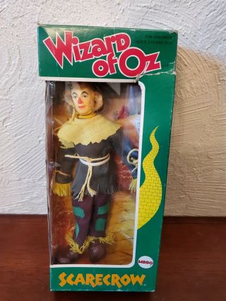 Vintage 1974 Wizard Of Oz Scarecrow Action Figure Doll Mego Nib