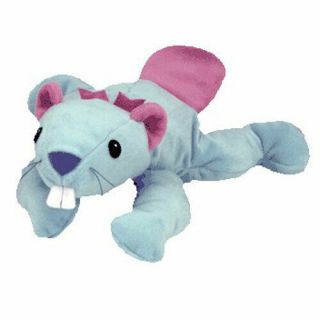 Ty Pillow Pal - Chewy The Beaver (blue Version) (15 Inch) - Mwmts Stuffed Animal