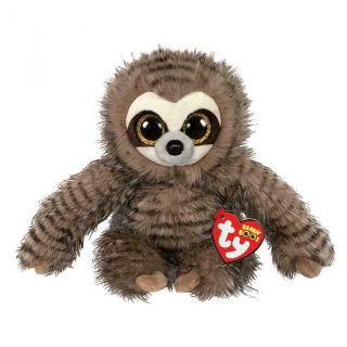 2019 Ty Beanie Boos 9 " Medium Sully The Sloth Stuffed Animal Plush W/ Heart Tags