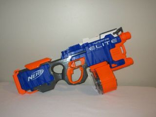 Nerf N - Strike Elite Hyperfire Blaster Gun With Dart Drum