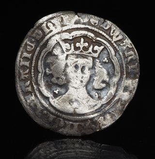 England.  Edward Iii.  1327 - 1377.  Hammered Silver Groat,  London