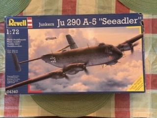 Revell 1/72 Scale Junkers Ju 290a - 5 " Seeadler "