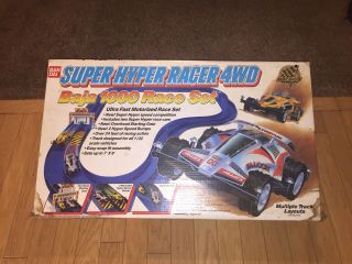 1988 Ban Dai Hyper Racer 4wd Baja 1000 Race Set.  No Cars Only Track