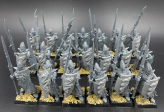 Dark Elves - Dreadspears Warriors (20) Oop - Plastic Warhammer Aos Hp41