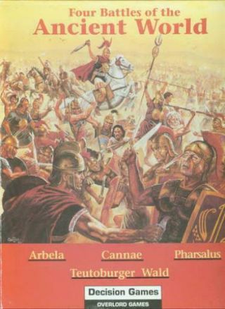 Decision Wargame Four Battles Of The Ancient World 1 Box Ex