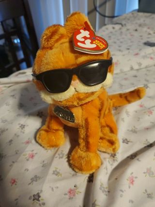 Garfield Cool Cat Beanie Babie 2004