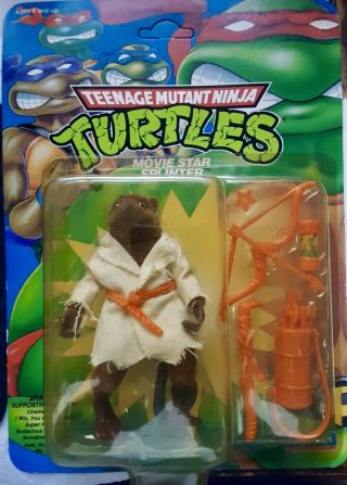 Teenage Mutant Ninja Turtles Movie Star Splinter Action Figure Moc Tmnt