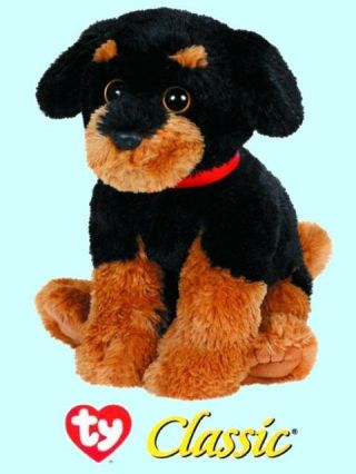 Ty® 12 " Brutus Classic® Large Rottweiler 10040 - 2014 Version - Cute & Cuddly