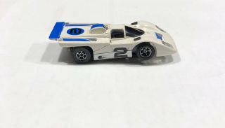 Afx Ferrari 512m,  White/blue 2,  Open Vent Type,  With Standard Afx Chassis