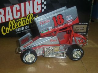 Brad Doty Red " Coors " Sprint Car Diecast " Read " 1 Of 5,  004