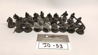 40k Chaos Space Marine Cultists 25 Models (jd - 53)