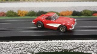 Tyco 60 Corvette Red And White