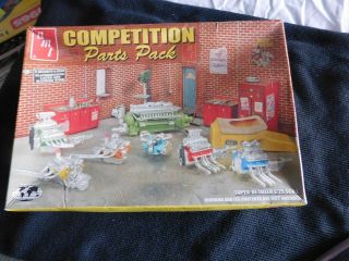 Vintage Amt Competition Parts Pack Model Kit 1:25 Scale