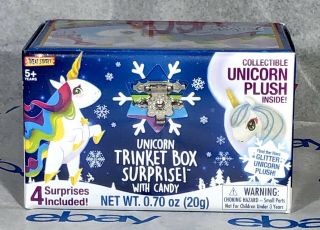 Treat Street Blind Box Surprise With Candy Sticker & Collectible Unicorn Plush