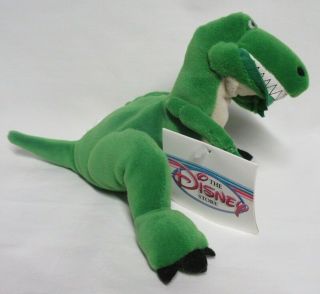 The Disney Store Toy Story Rex Dinosaur Mini Bean Bag - Beanie