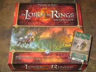 Lord Of The Rings Lcg Core Set,  Hunt For Gollum Living Card Game Base Starter