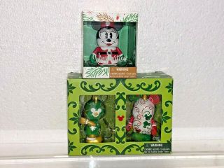 Disney 3 " Vinylmation - Holiday Series - Christmas Ornaments & Minnie