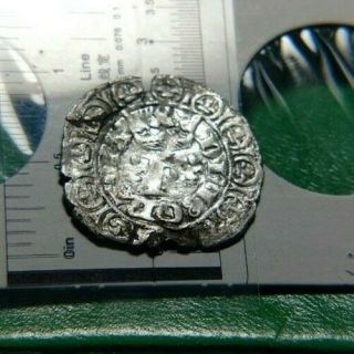 France Charles V 5th Blanc Medieval Silver Coin 1364 - 1380 3