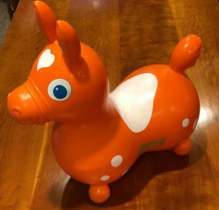 Gymnic Rody Horse Baby Toddler Ride On Latex Vinyl Bouncing Toy Donkey