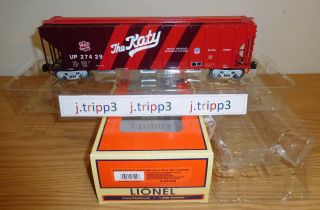 Lionel 6 - 27429 Mkt Katy Union Pacific Up Heritage Ps - 2 Hopper Train O Scale Car