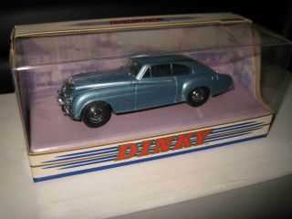 Matchbox Dinky 1/43 1955 Bentley R Continental Light Blue Old Shop Stock Dy - 13