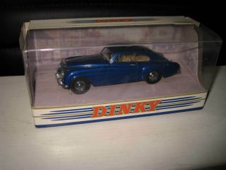 Matchbox Dinky 1/43 1955 Bentley R Continental Dark Blue Old Shop Stock Dy - 13b