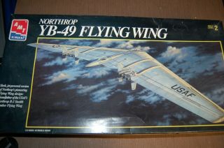 1/72 Amt Ertl Northrop Yb - 49 Jet Flying Wing Prototype In Open Box