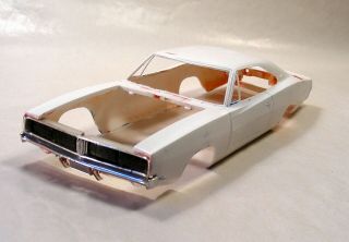 Mpc 1969 Dodge Charger Rt 1:25 Scale Issue Body Plus Parts