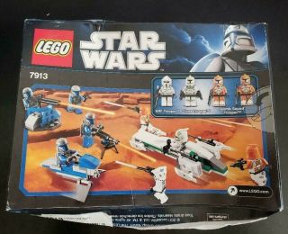 RETIRED LEGO 7913 Star Wars Clone Trooper Battle Pack SET Box 2