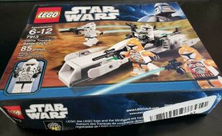 RETIRED LEGO 7913 Star Wars Clone Trooper Battle Pack SET Box 3