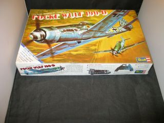 REVELL FOCKE WULF 190D KIT H - 215 OPEN BOX PARTS ARE FACTORY BAGGED 1:32 SCALE 2