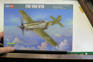 1/48 Hobby Boss Fw 190 V18