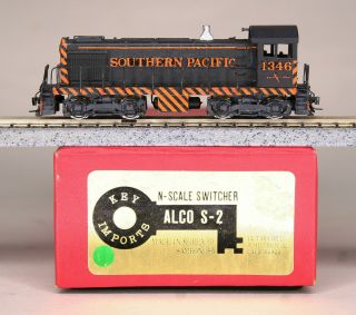 Key Imports N Scale Brass Southern Pacific Alco S - 2 Switcher In 