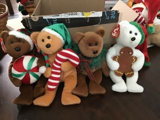 Ty Beanie Baby Christmas Bears 2005