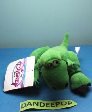 The Disney Store And Parks Mini Bean Bag Plush Toy Story Rex Dinosaur 9 "