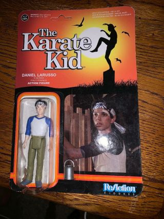 Funko Reaction The Karate Kid Daniel Larusso Action Figure In Package