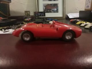 Vintage 1/32 Scale Slot Car Red Unknown Mfg Or Car Type