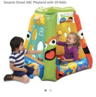 Sesame Street Ball Pit Playland Without Balls
