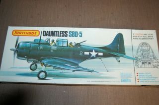 1/32 Matchbox Douglas Sbd - 5 Dauntless W.  W.  I U.  S.  Navy/marine Corps Dive Bomber