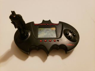 1997 Batman and Robin LCD Handheld Game By Tiger with Figure 3