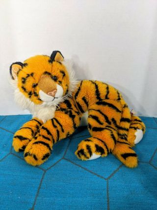 Ty Classic Pinstripes Tiger Plush Toy Stuffed Animal Beanie Babies Buddy