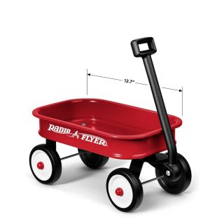 Radio Flyer Little Red Toy Wagon Model 5 (12 " Long)